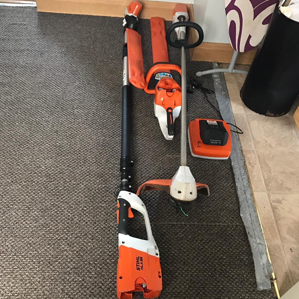 Stihl HLA 65 Strimmer, Stihl HSA 86 Strimmer, Stihl FSA 65 Line Trimmer Job Lot in Lowton