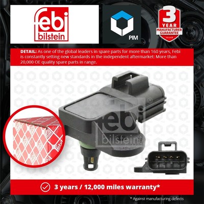 MAP Sensor fits FORD FIESTA Mk5 ST150 2.0 05 to 08 N4JB Manifold Pressure Febi