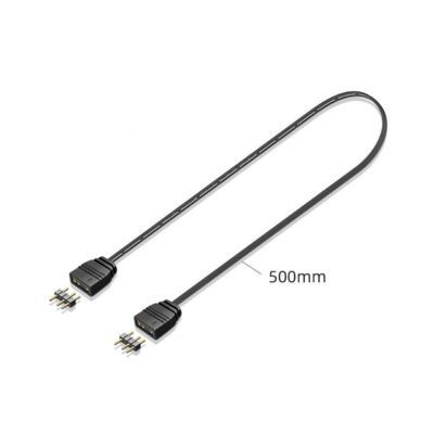 5V 3Pin Fan ARGB HUB Splitter Power Cable for Mainboard Extension Two/four ARGB