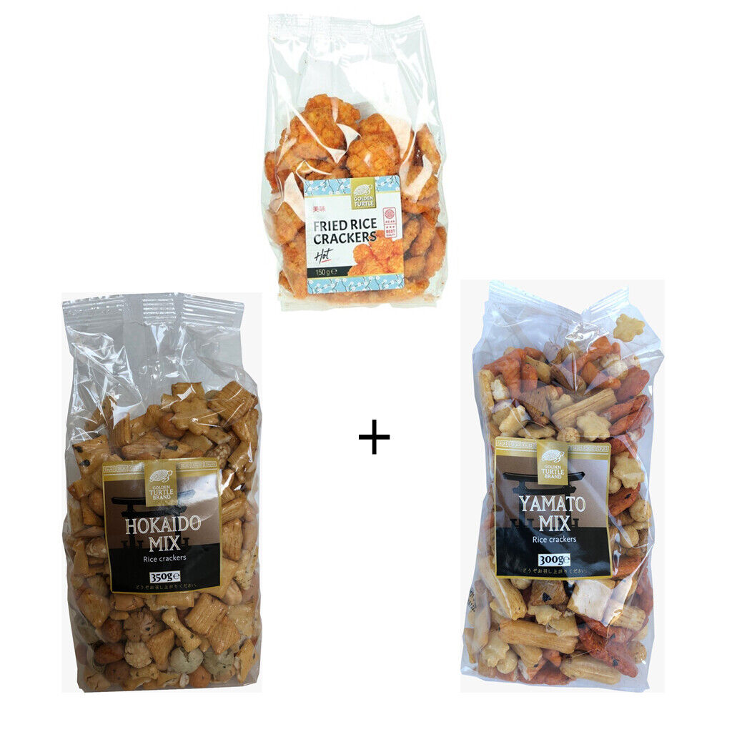 Hokaido / Yamato Mix / Reis-cracker scharf asiatisch Set Knabbergebäck Snack 