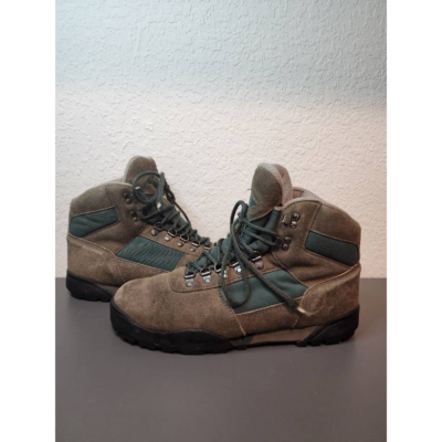 Brown Fuax Leather Lace Up Mountaineer 9.5