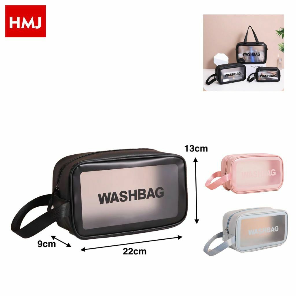 Borsa Pochette Porta Trucco Make Up Viaggio WashBag hmj