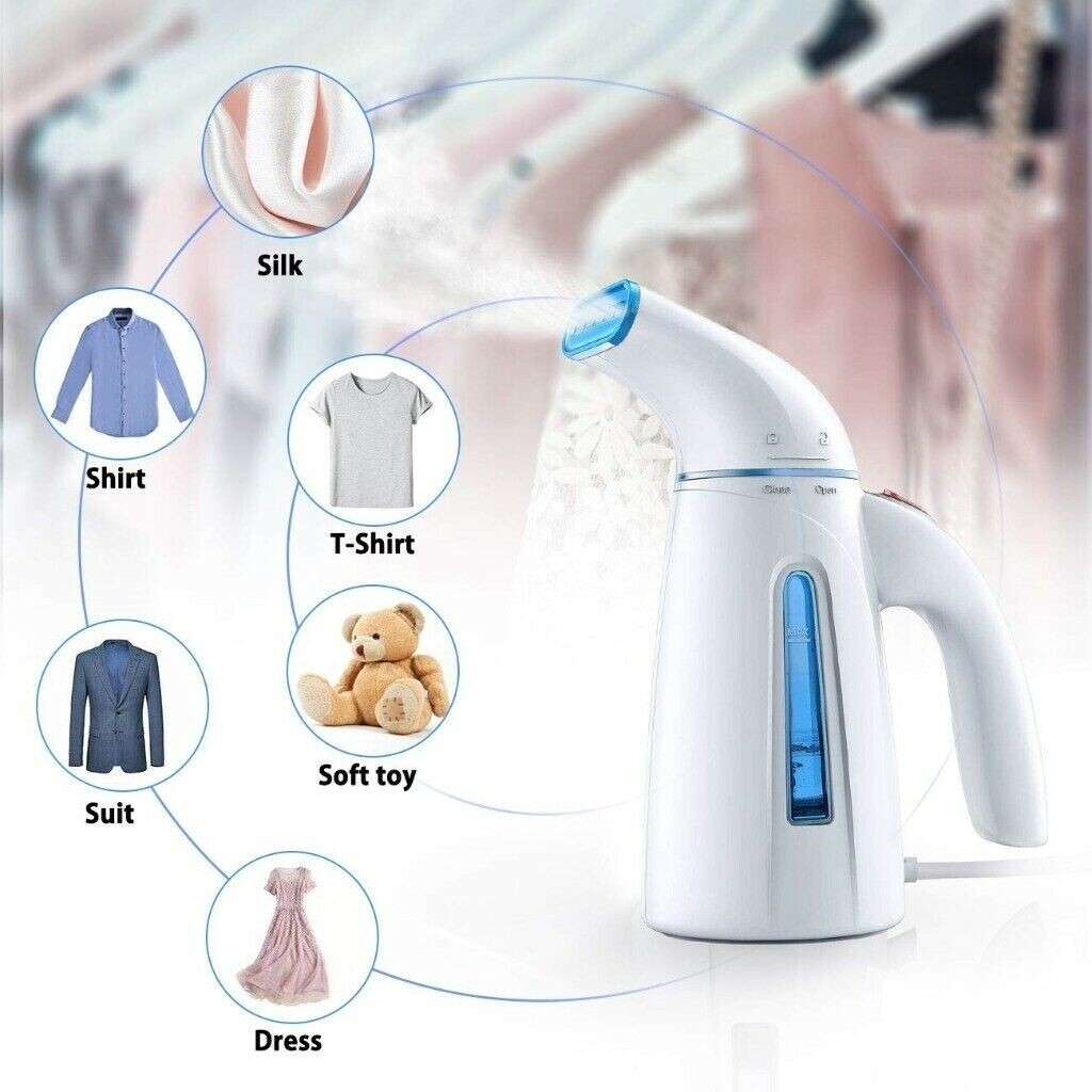 Thiroom Clothes Steamer Iron, Handheld Portable Travel Clothing Steamer