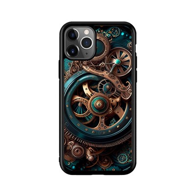 Heavy Duty For iPhone 11 12 13 14 XS 15 Pro Max watch mechanical clockwork