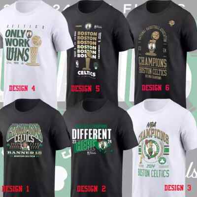 SALE!!_ Boston Team Celtics 2024 NBA Finals Champions T-Shirt S-5XL Gift Fans