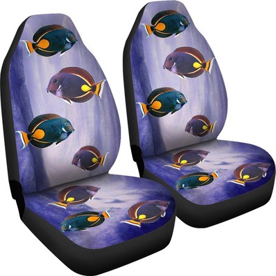 Acanthurus Achilles(Achilles Tang) Fish Print Car Seat Covers- Free Shipping