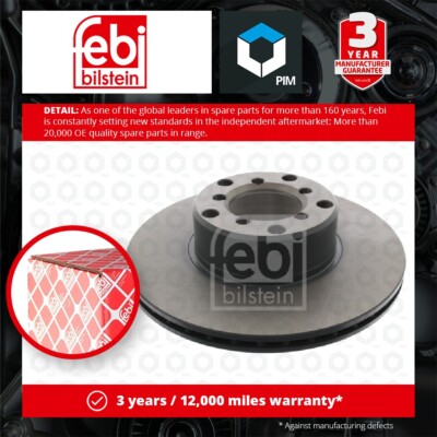 2x Brake Discs Pair Vented fits MERCEDES 300 W108 6.3 Front 68 to 72 M100.981
