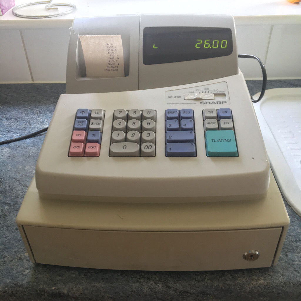 Sharp Cash Register Xe A101 User Manual