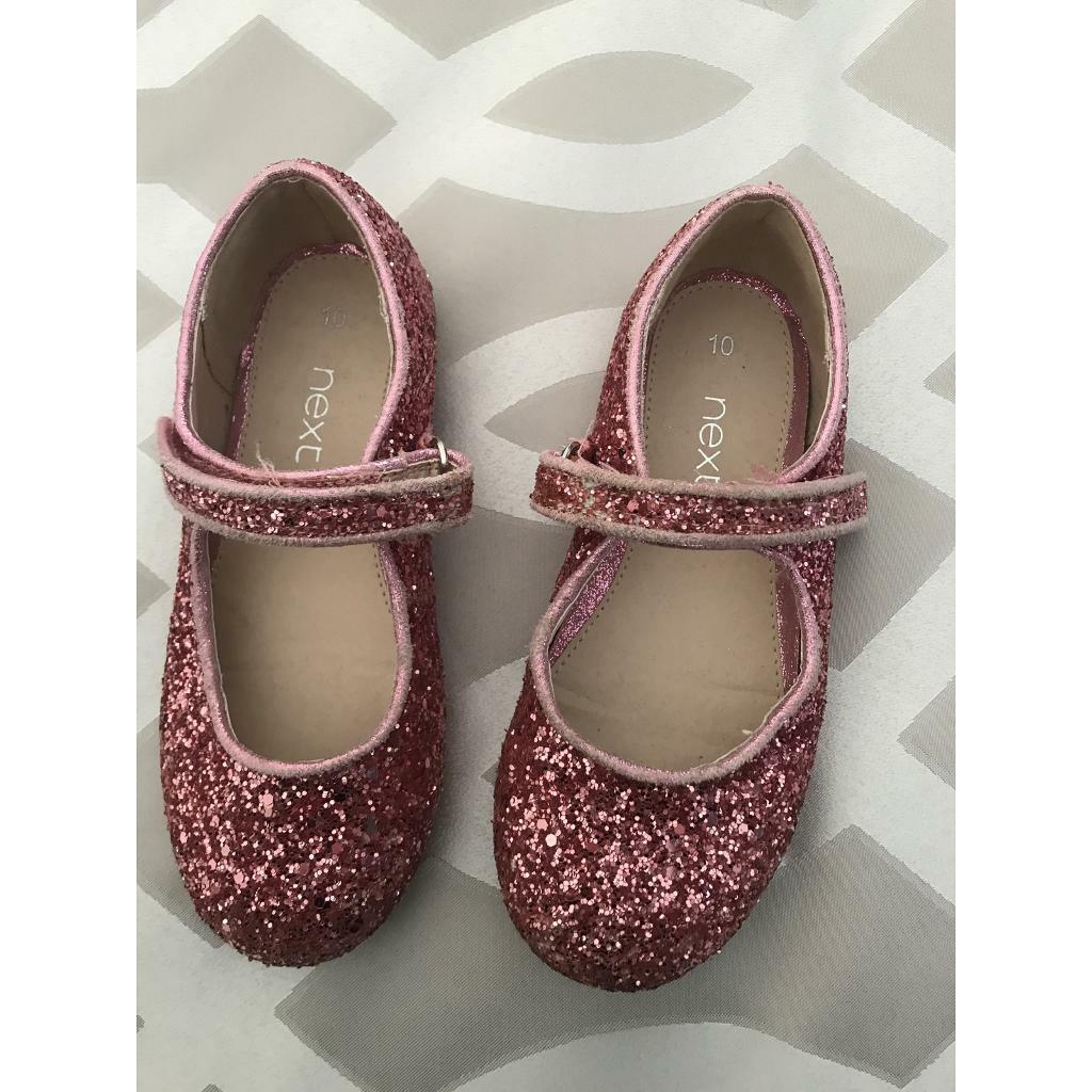 sparkly pink shoes
