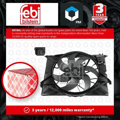 Radiator Fan fits MERCEDES CL500 C216 5.5 06 to 13 Cooling A2215000493 Febi New
