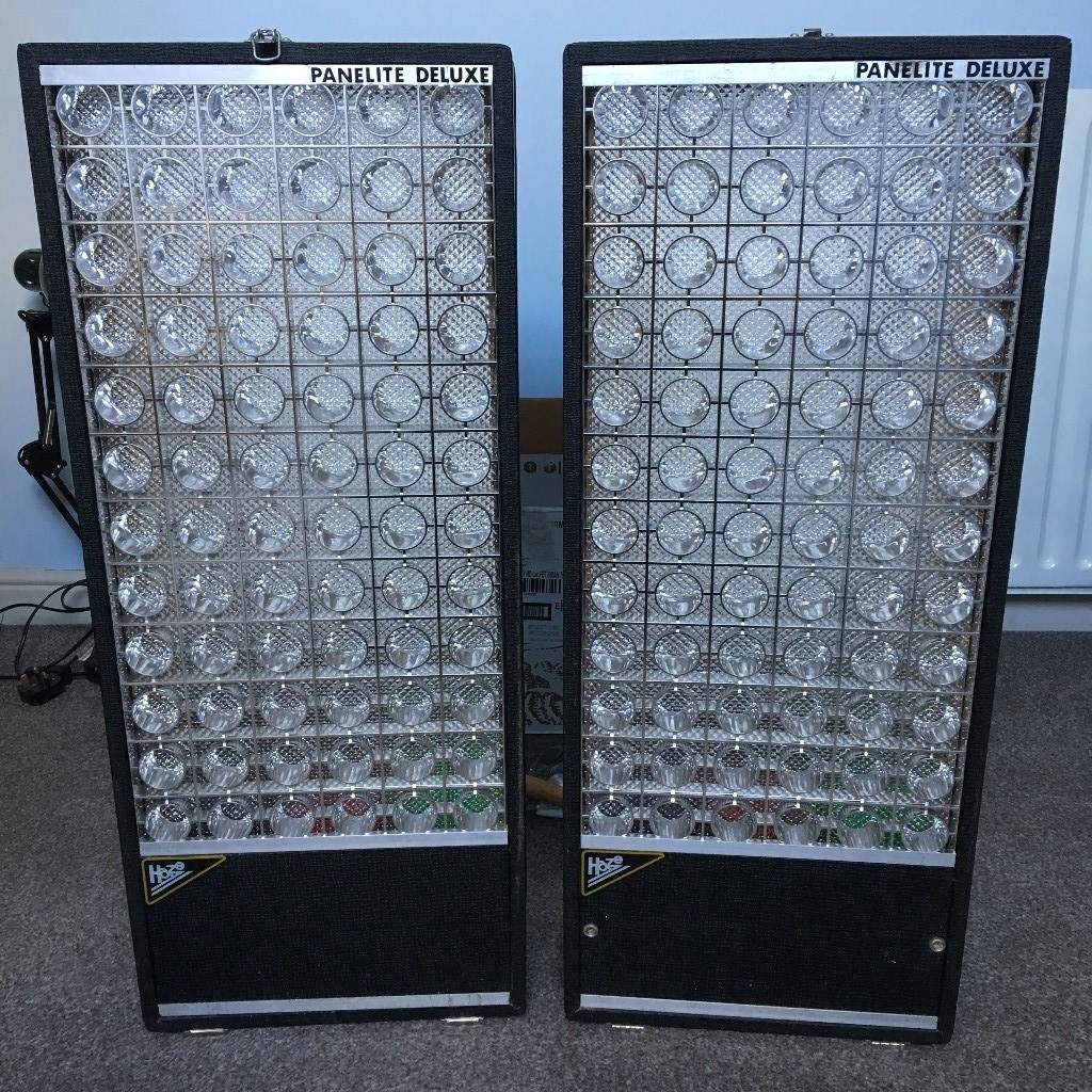 Large pair of Disco Lights Haze Panelite Deluxe in Sheffield, South