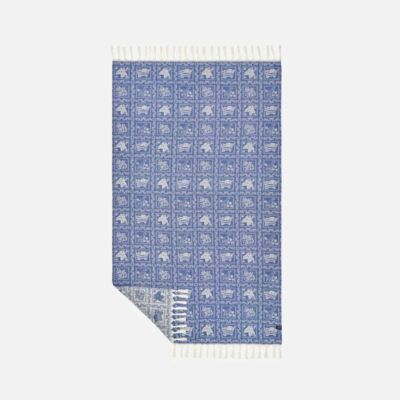 Slowtide Quick Dry Turkish Towel ~ Lahaina navy