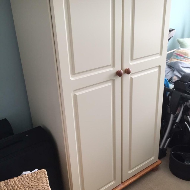 Double Wardrobe Cream Oak In Gartcosh Glasgow Gumtree