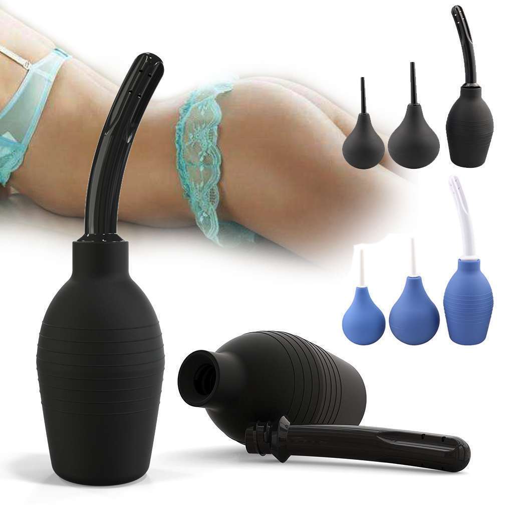310ml Anal Vaginal Bulb Douche Colonic Irrigation Rubber Enema Bag Cleaner kit