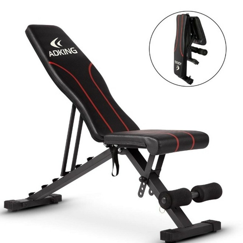 ADKING Adjustable Foldable Bench And Utility Weight Bench 