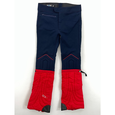 Profile Mens Snow Pants Multicolor Colorblock Mesh Lined Stretch Tall 36