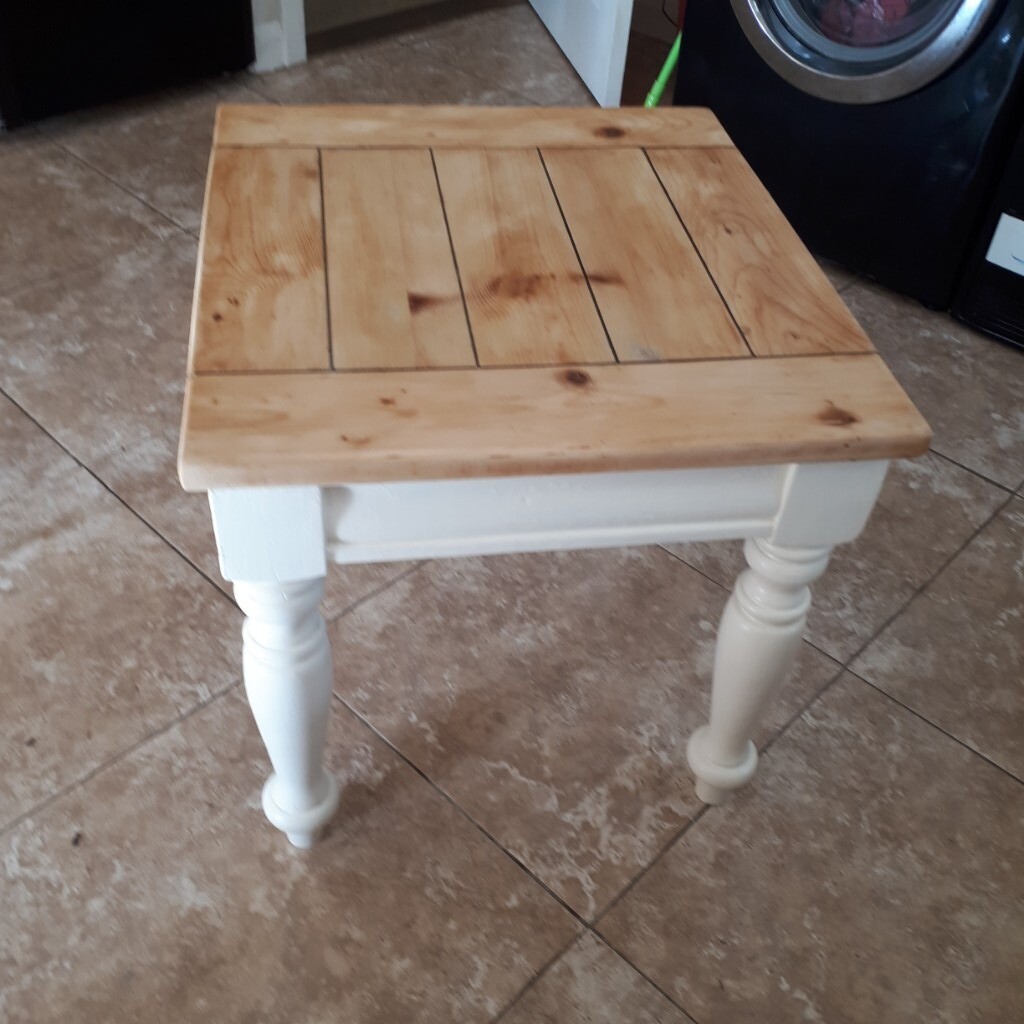 Upcycled pine occasional table in Swansea Gumtree