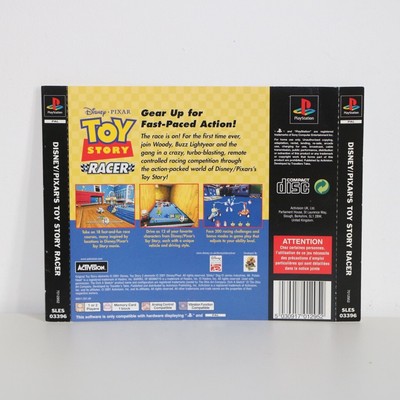 Rear Back Inlay Box Art Artwork Ps1 Psone Disney Pixar S Toy Story Racer Gameのebay公認海外通販 セカイモン