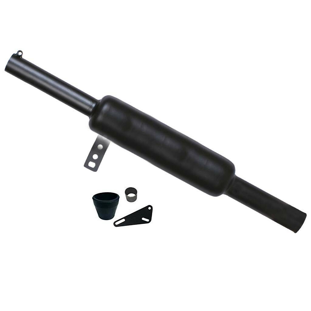 Glass Wool Black Exhaust Silencer for Royal Enfield Bullet Thunderbird 350  