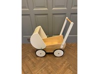 white company wooden pram