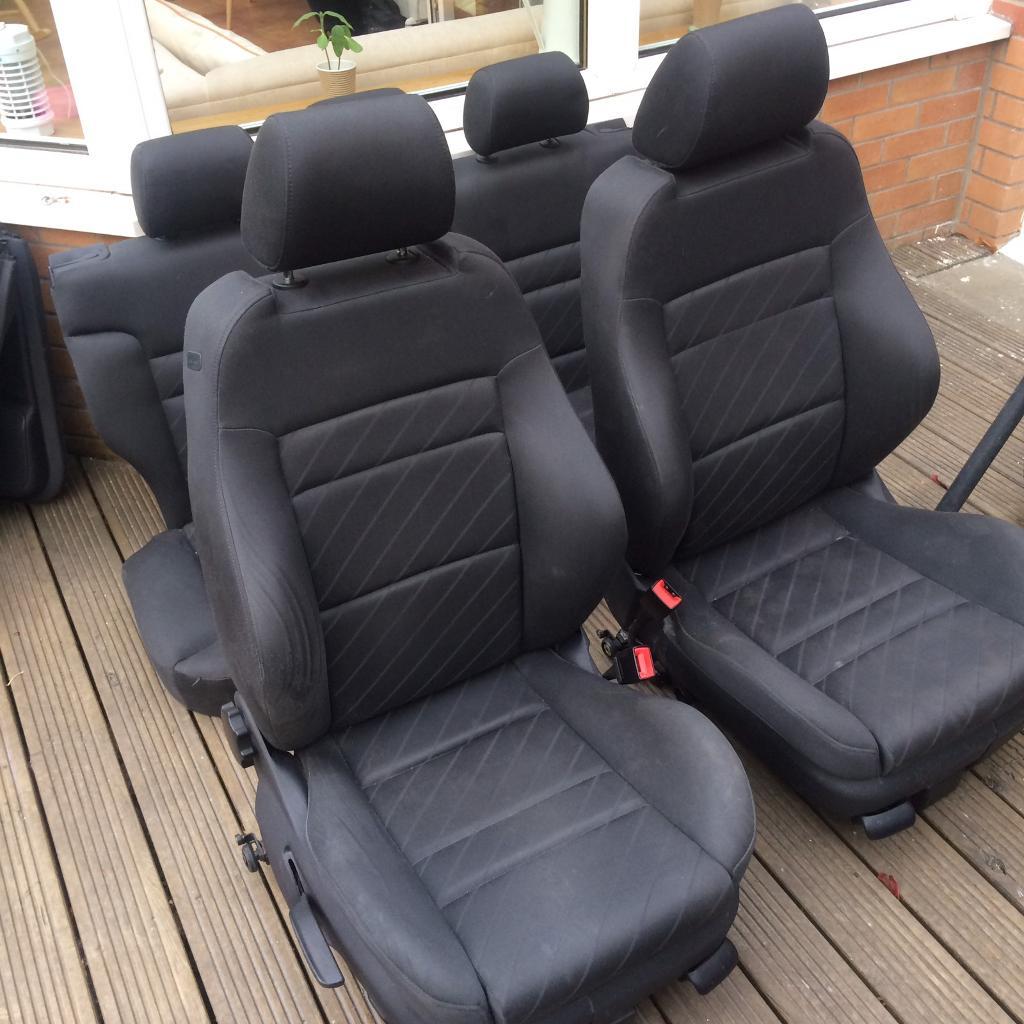 2002 Audi A3 5 door Recaro Sports full interior seats suit golf?  in Dalgety Bay, Fife  Gumtree