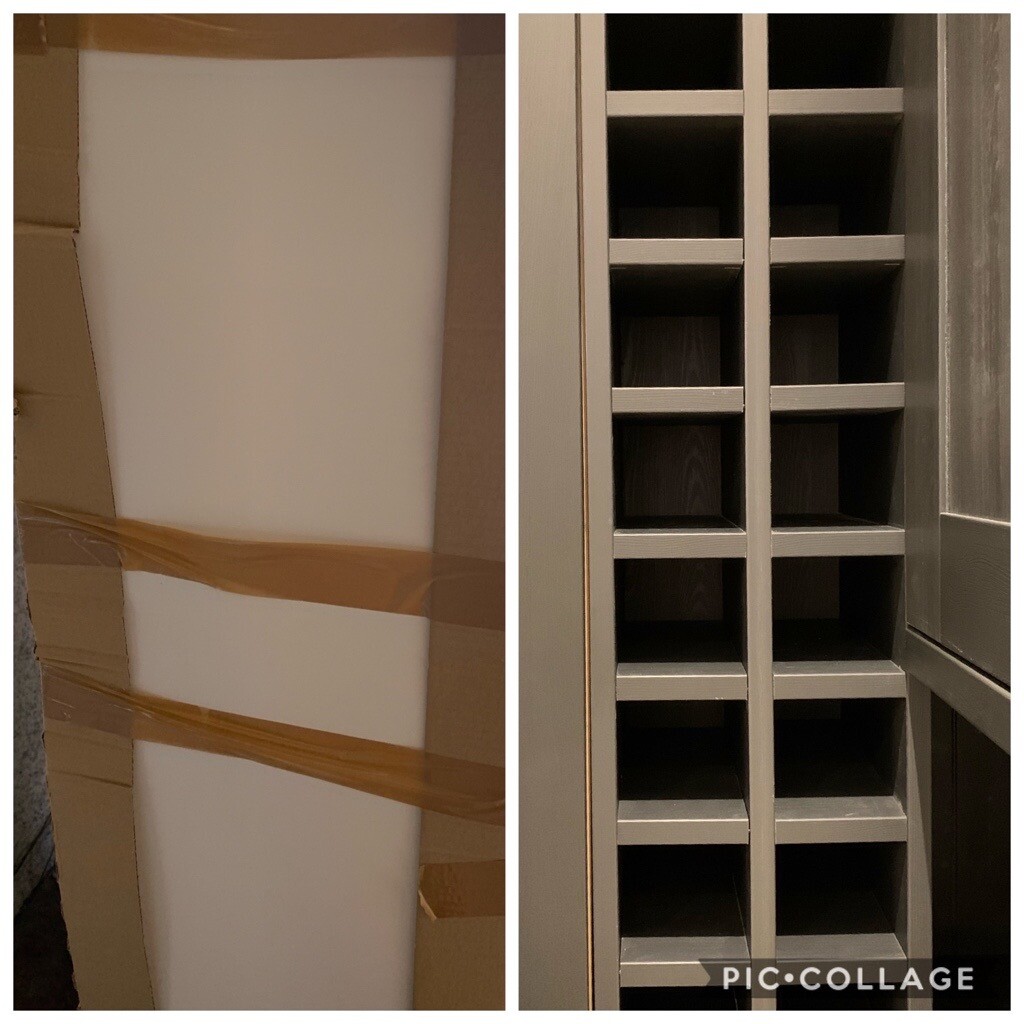 NEW Wren Kitchens White Wine Rack in Liberton, Edinburgh Gumtree