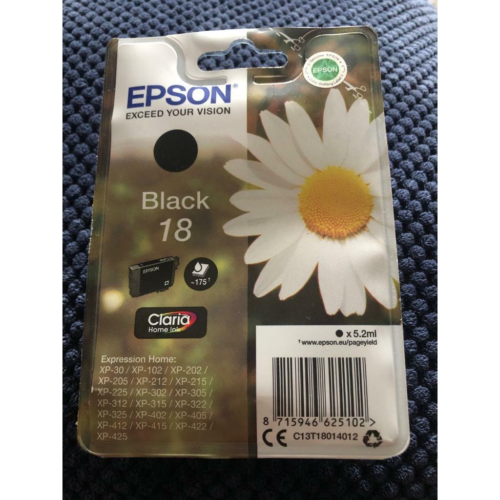 Genuine Epson Daisy 18/18XL Ink 
