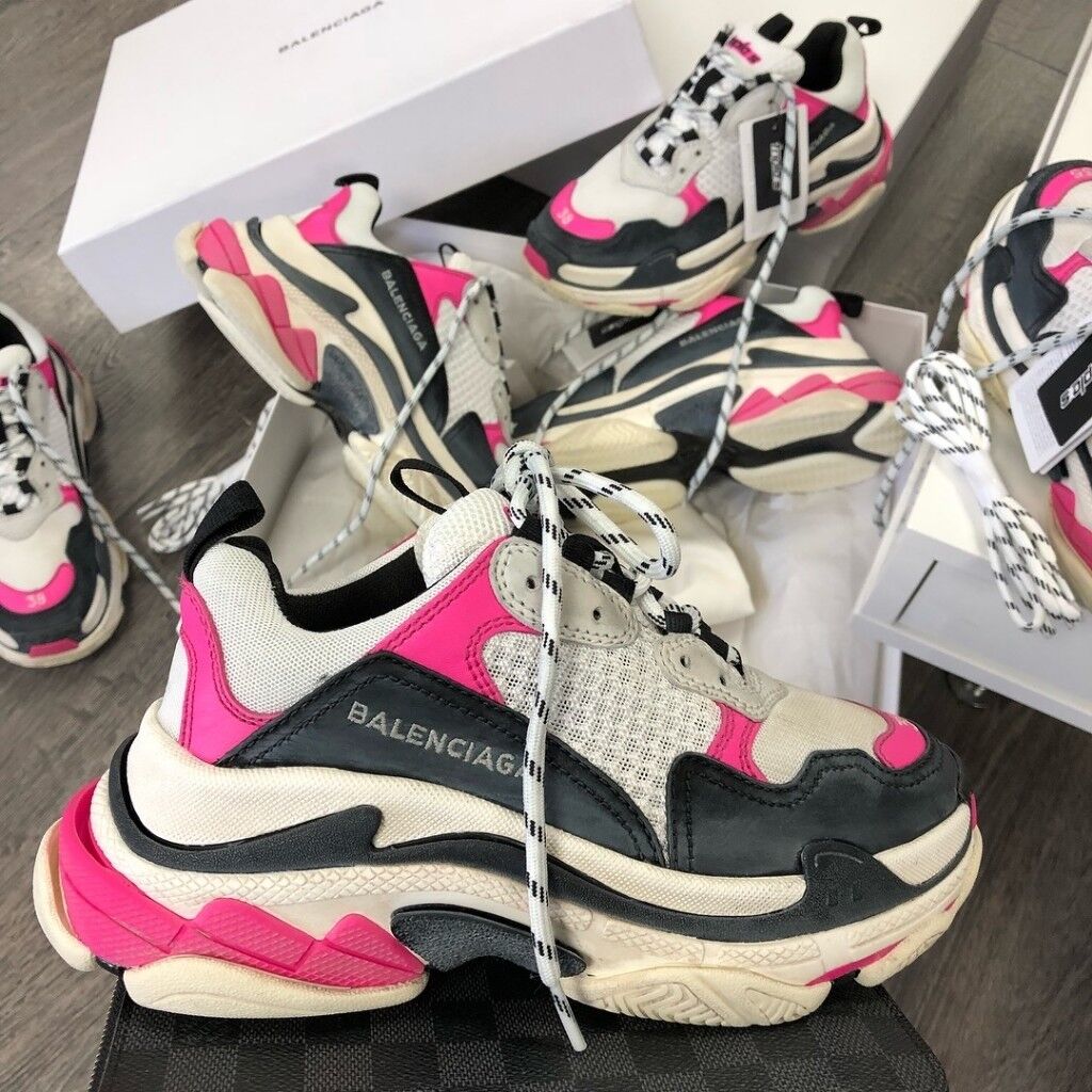 balenciaga triple s x nike vapormax retro cushion daddy shoes