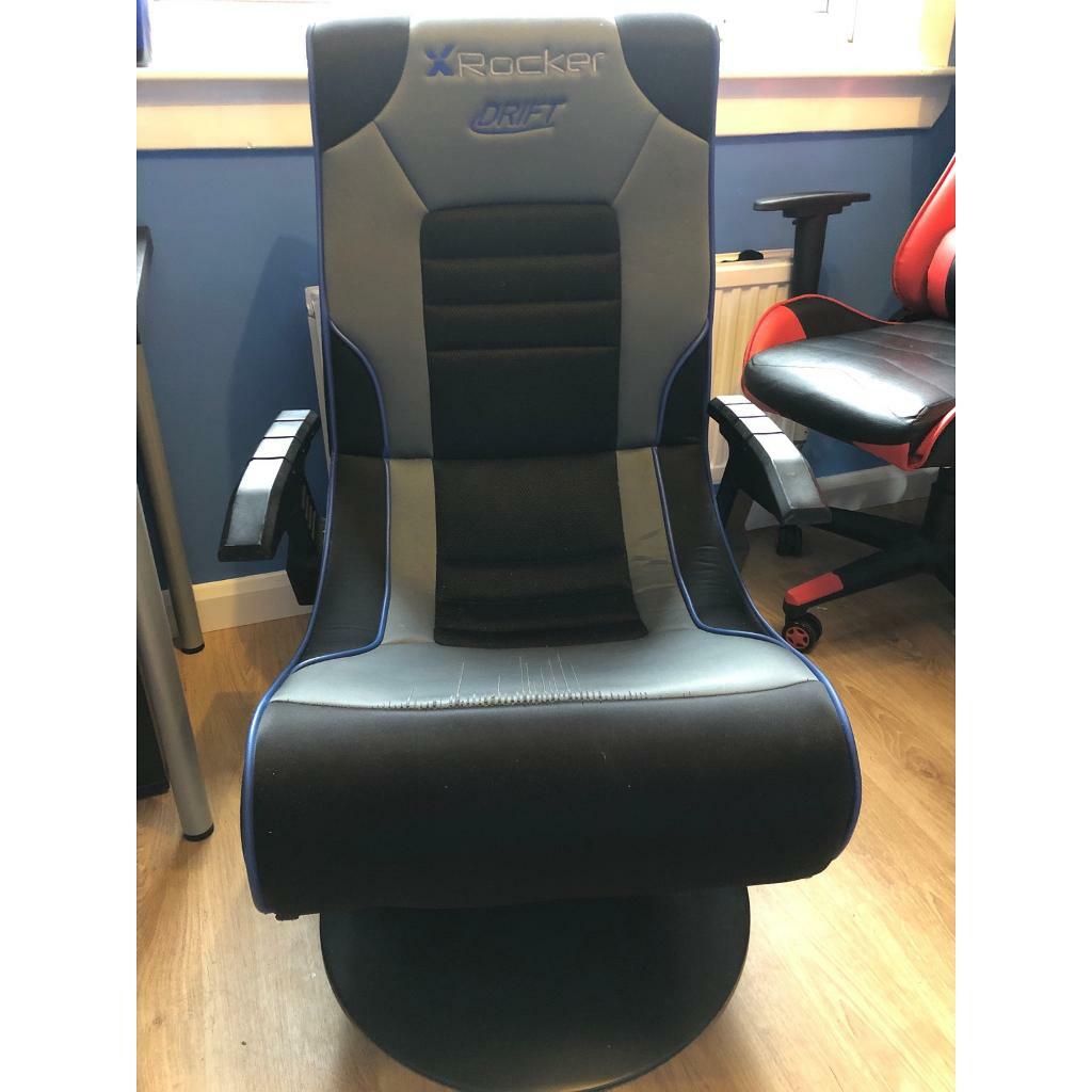 X rocker drift gaming chair no wires in Linlithgow, West Lothian