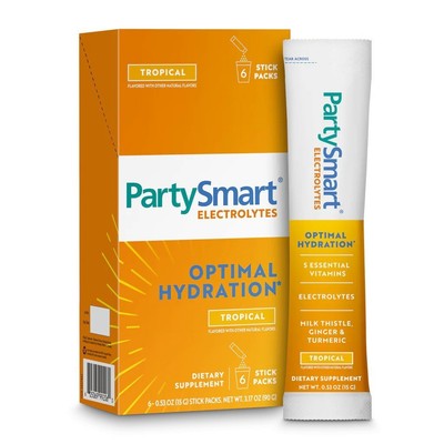 Тропические электролиты Himalaya Herbals PartySmart, 6 упаковок