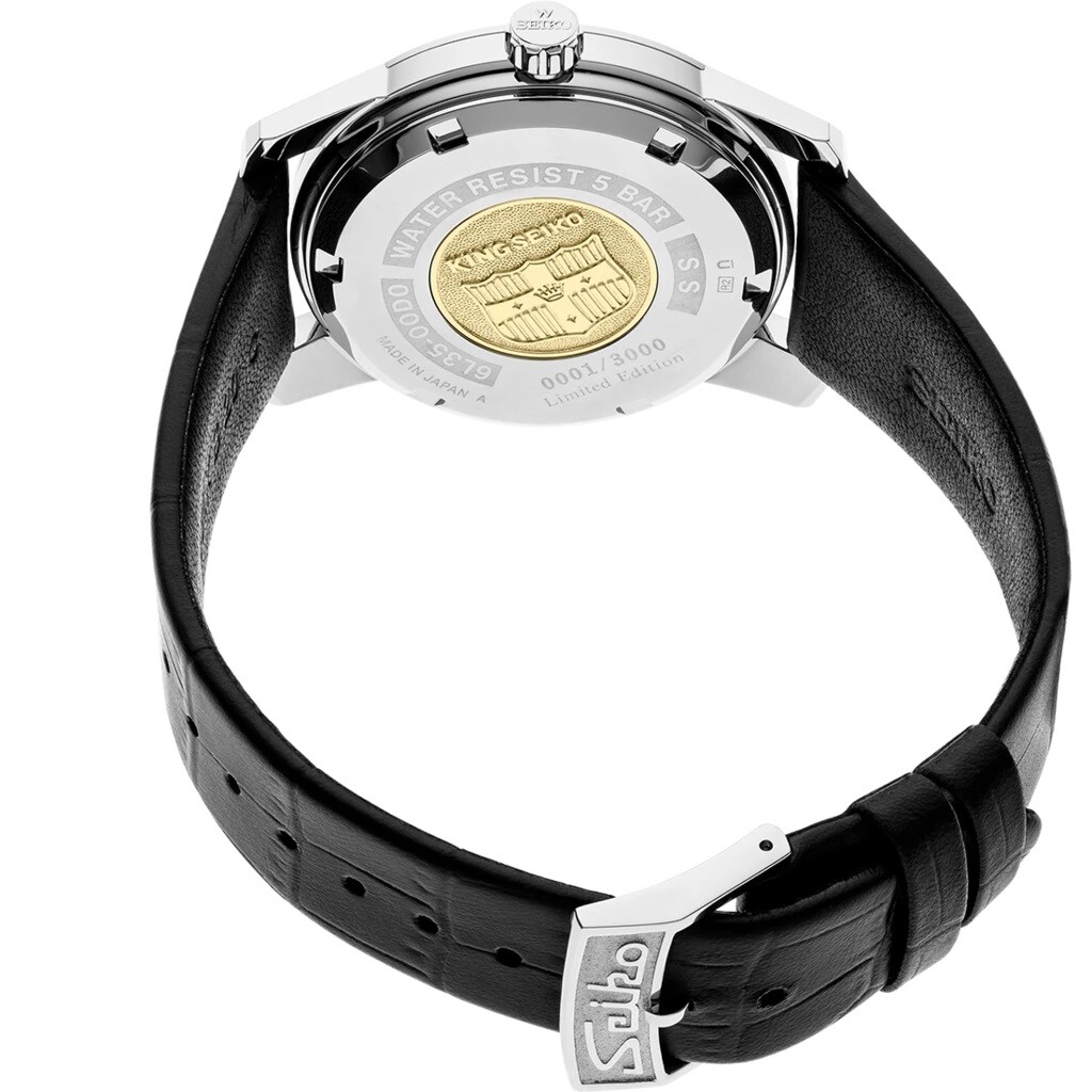 Pre-owned Seiko King  Ksk 140th Anniversary Re-creation Limited Edition Watch Sje083