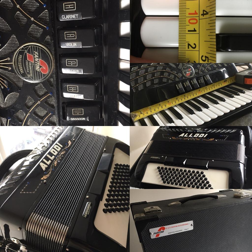 Accordion 3 voice 72 bass Allodi Fantini in Eastville, Bristol Gumtree
