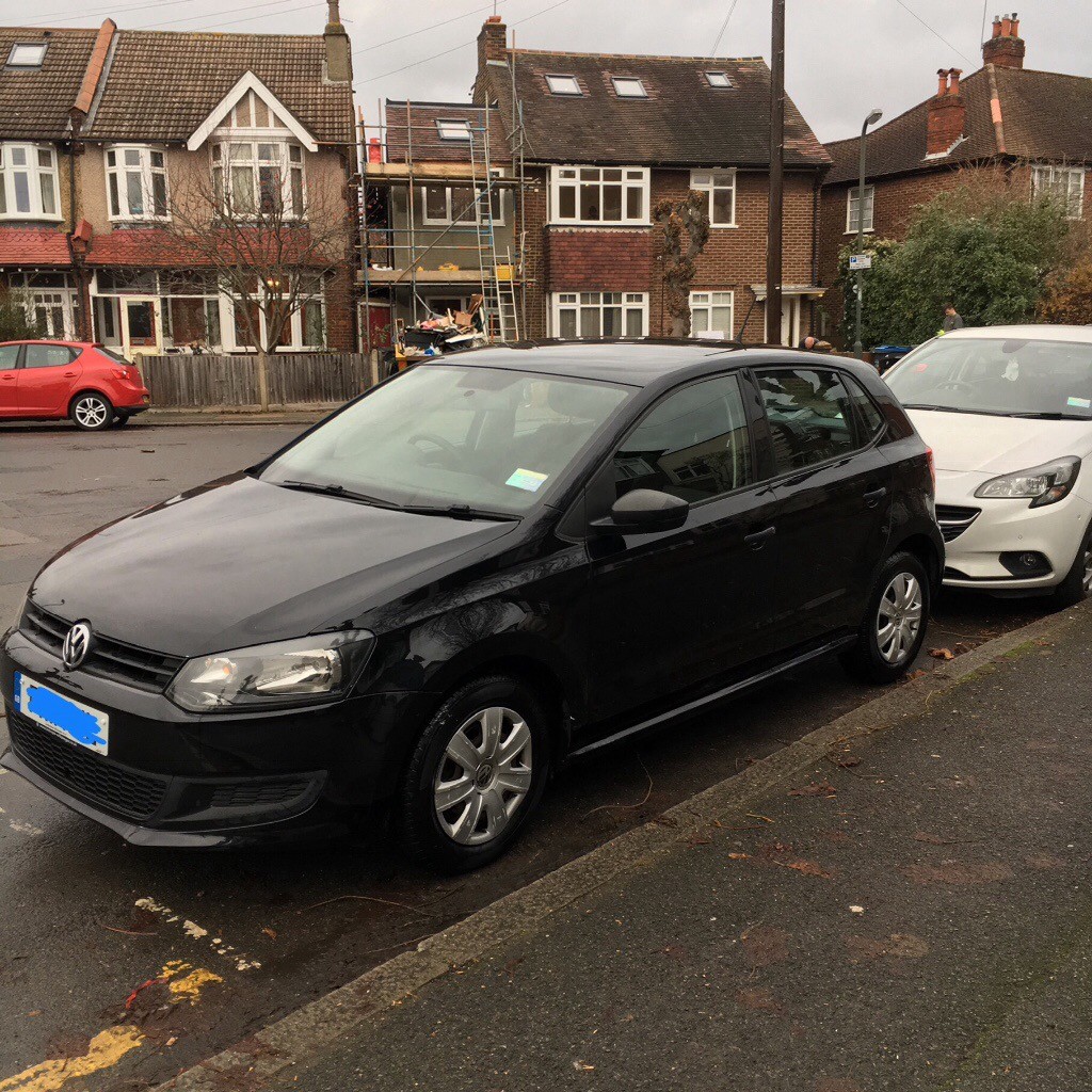 Black Volkswagen Polo 1.2L Manual Car for Sale Full Service History