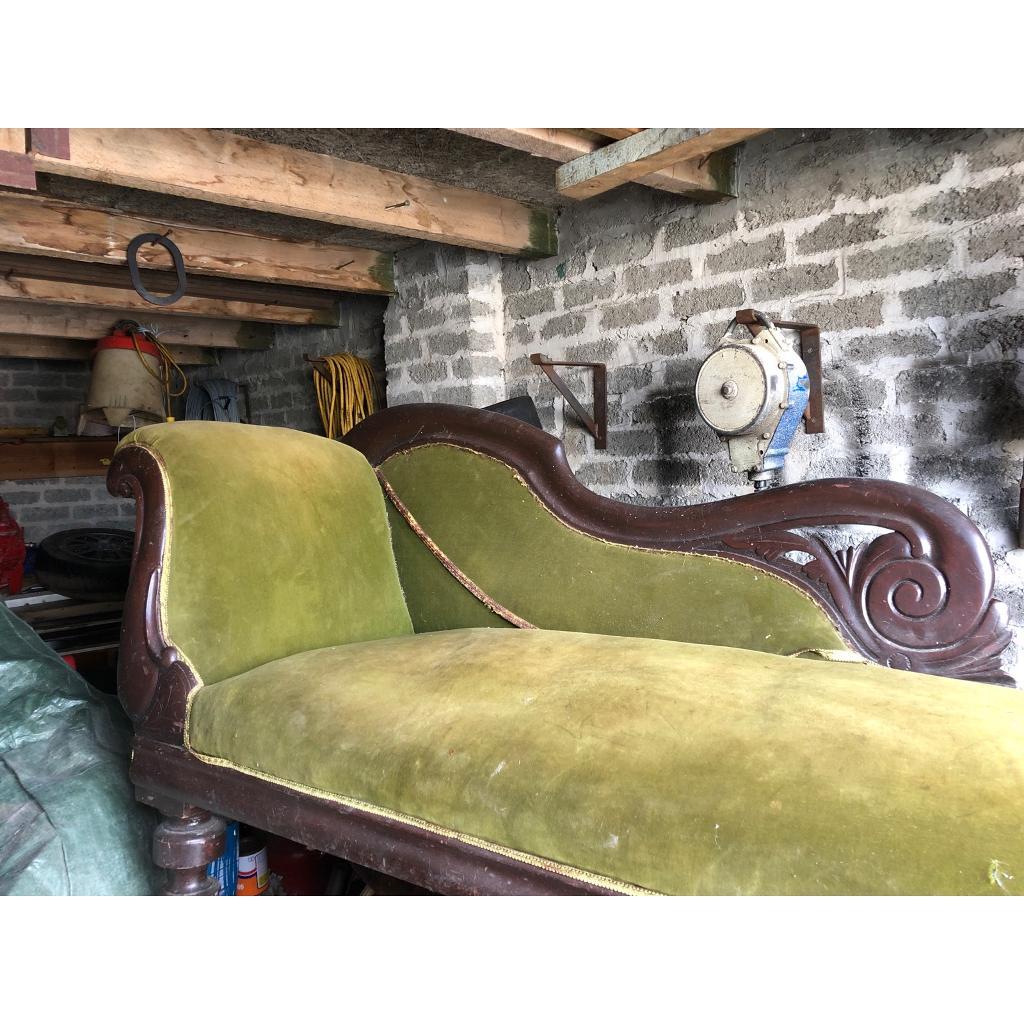 Antique chaise lounge sofa in County Antrim Gumtree