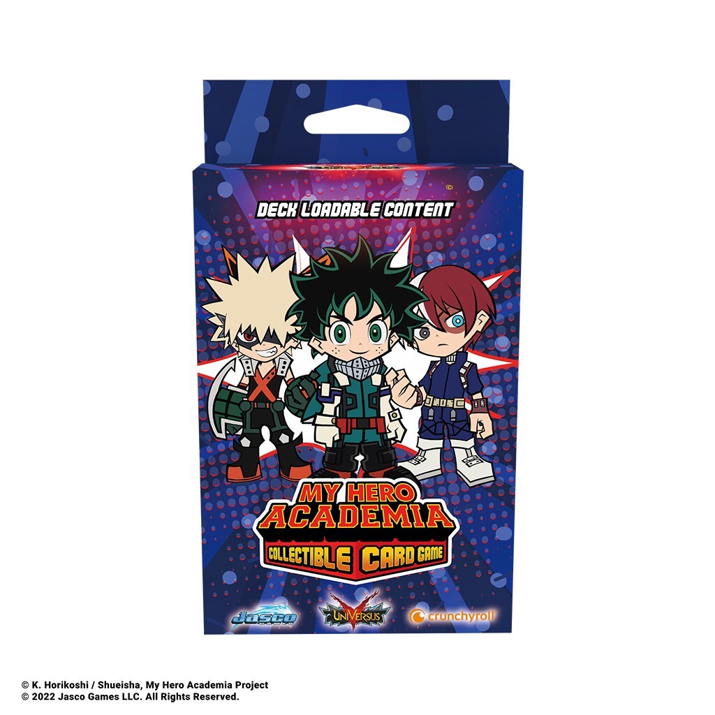DLC League of Villains Загружаемый колодой контент My Hero Academia TCG