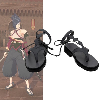 Kagetsu Shoes Fire Emblem Engage Cosplay Boots Handmade