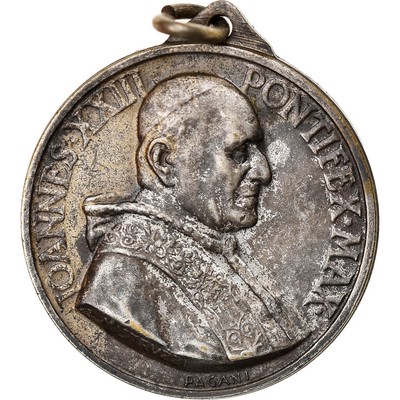 [#9918] Vatican, Medal, Jean XXIII, S.Petrus, S.Paulus, Religions & beliefs, Pag