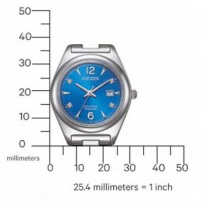 Pre-owned Citizen Silver Womens Analogue Watch Ew2601-81l