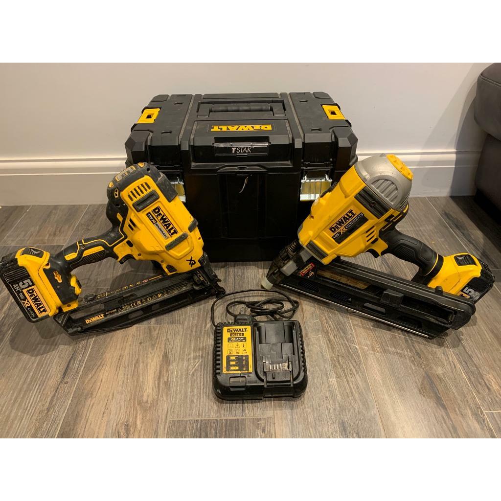 Dewalt 18v Brushless DCK264P2 Nail Gun Set in Gravesend, Kent Gumtree