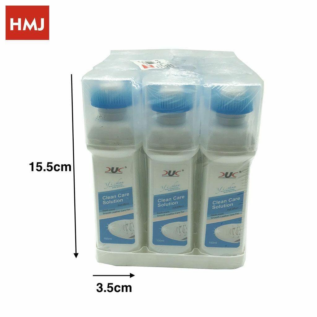 Set 12 Pezzi Flaconi Sbianca Scarpe Calzature Pulisce 100ml hmj