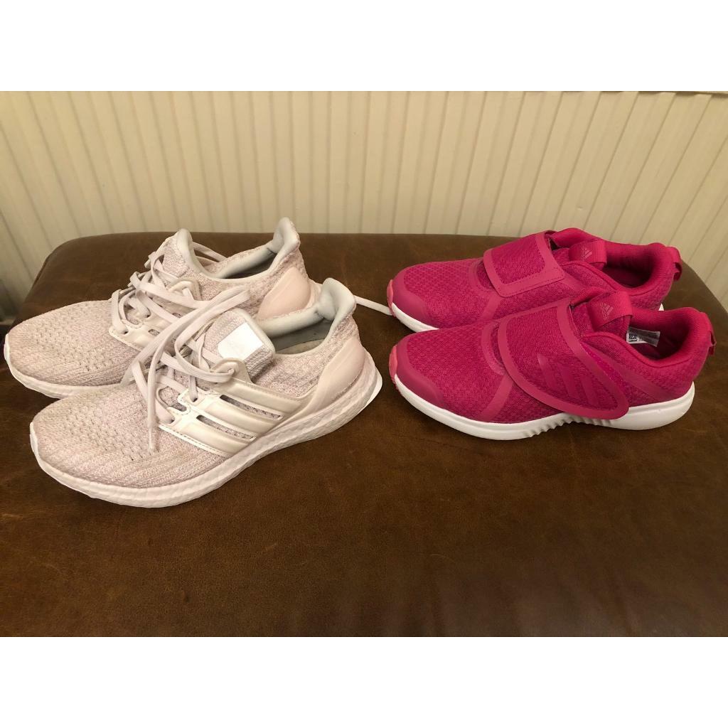 girls adidas trainers size 3