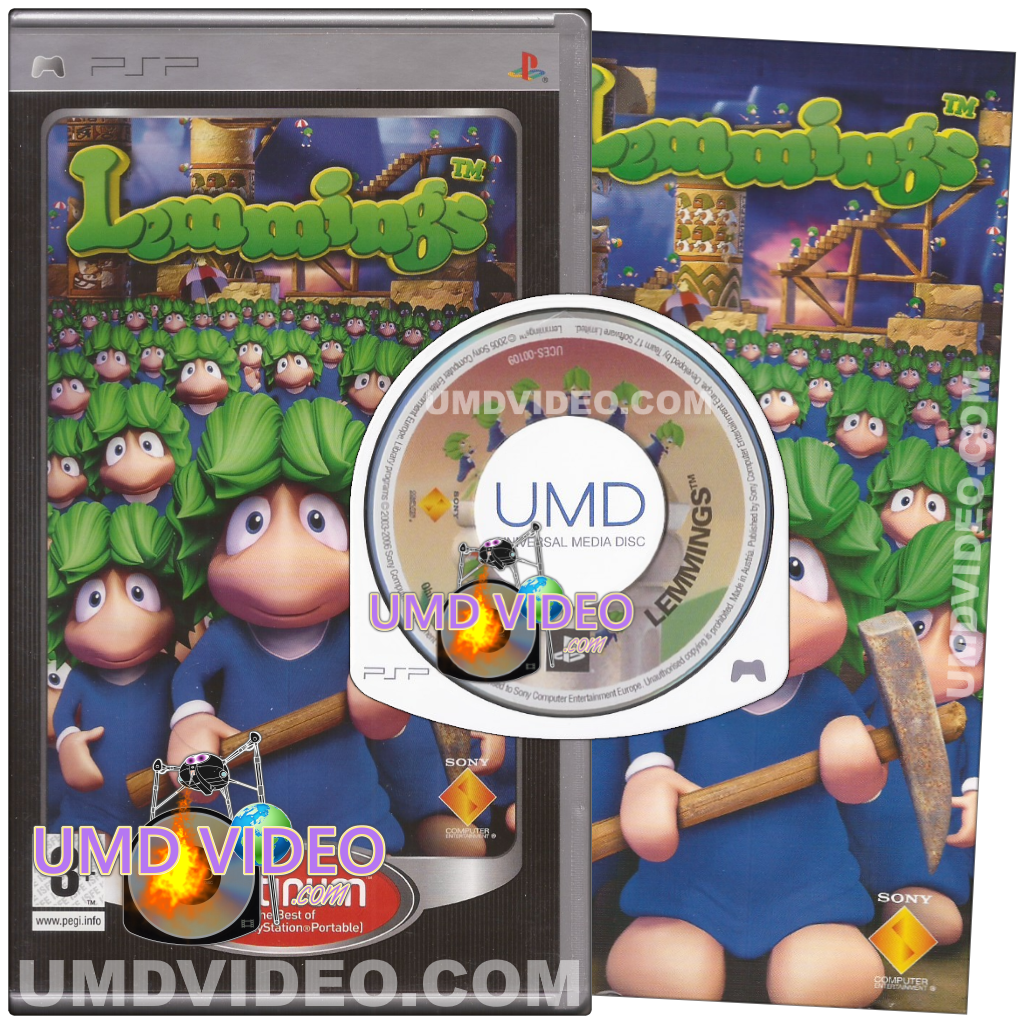 新品未開封PSP　レミングス　Lemmings Lemmings for Sony PSP | TVGC
