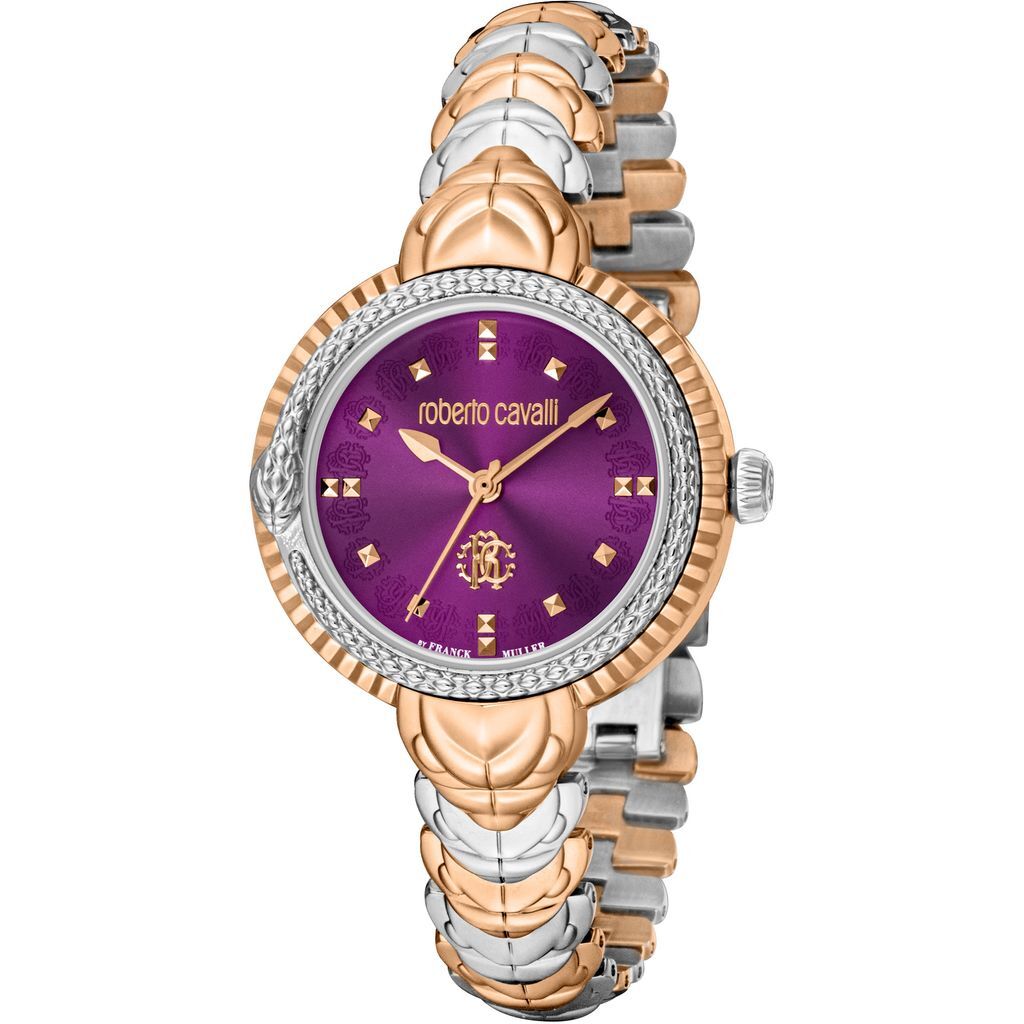 Pre-owned Roberto Cavalli By Franck Muller Watches Yellow Women X093_rv1l203m0051 Usd$1200