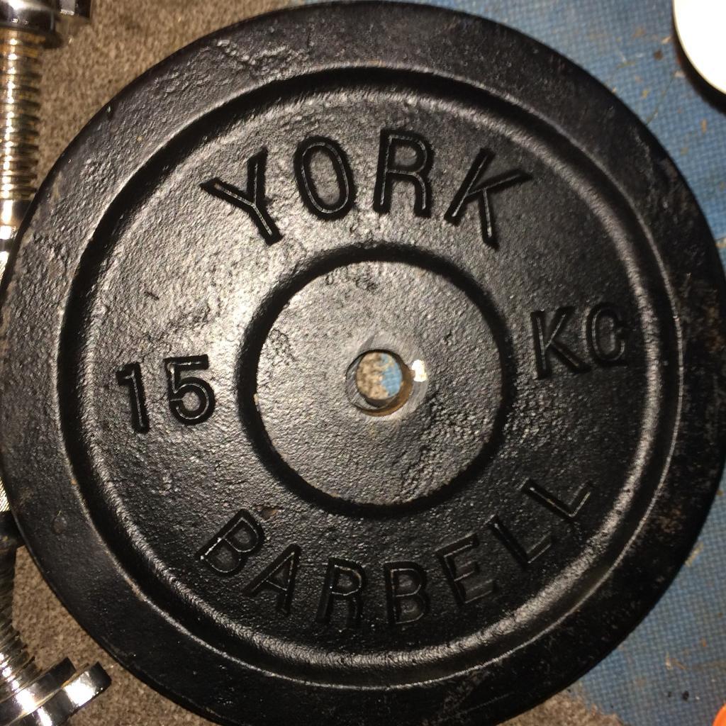 Metal weights, bars & folding bench in Wirral, Merseyside Gumtree