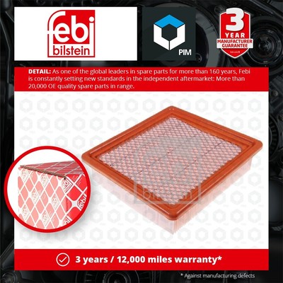 Air Filter fits OPEL AMPERA R12 1.4 11 to 15 A14XFL 020871244 0834603 20871244