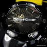 Pre-owned Invicta Marvel Black Panther Venom Automatic Open Heart Ed 52mm Watch