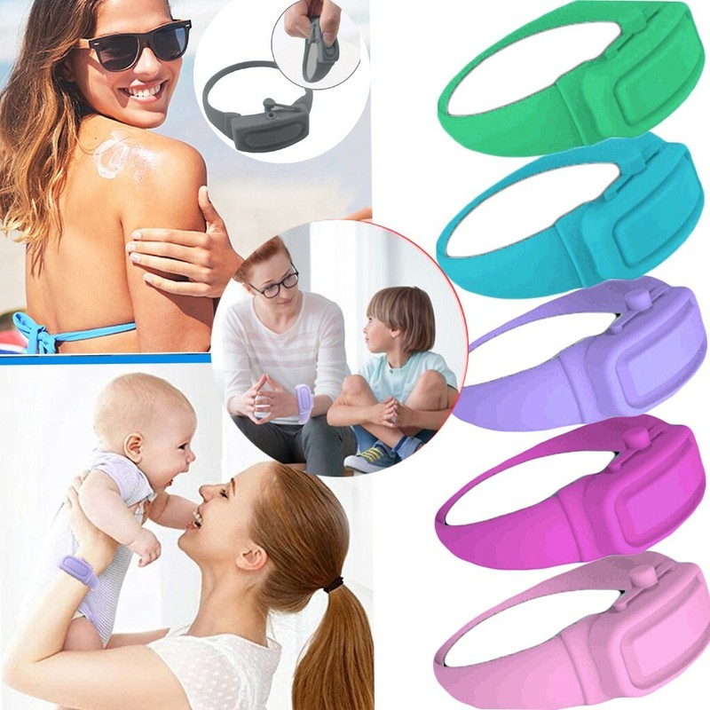 Hygiene Desinfektionsarmband Damen Herren Kinder Hand Waschflüssigkeit Spender