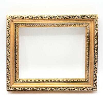 Painted Gold Wood Ornate Picture Frame 11-1/2
