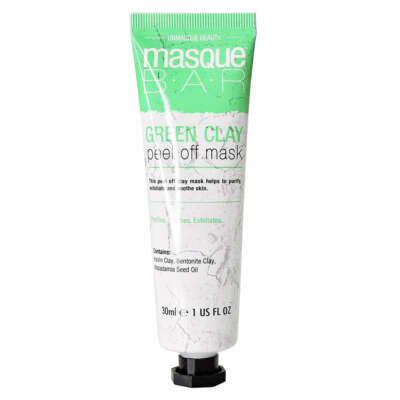 Masque Bar Peel Off Mask Green Clay 1 fl oz Tube