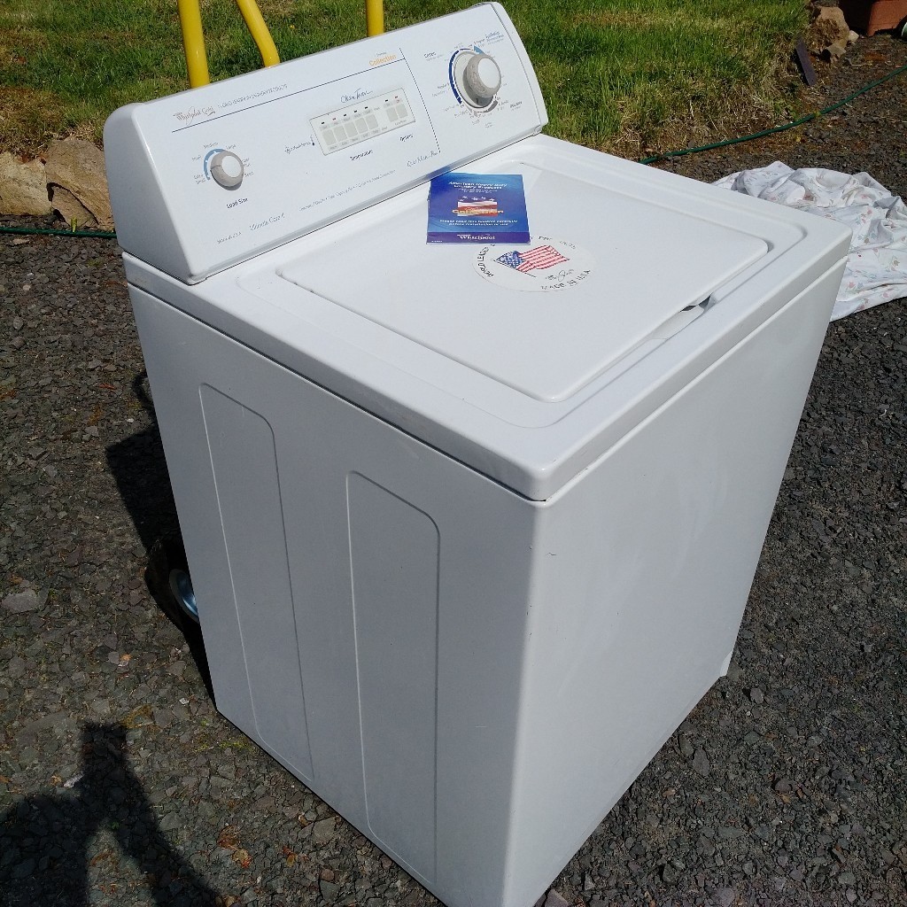 American Style Heavy Load Whirlpool Washing Machine in Carnoustie